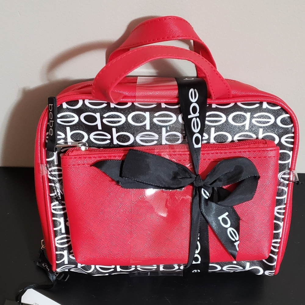 Bebe 2 piece make up bags.